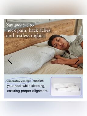 Dosaze Contoured Orthopedic Pillow- NEW IN BOX NEVER OPENED